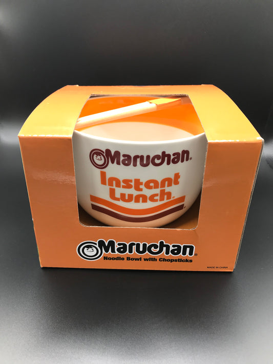 Maruchan “Instant Lunch” Noodle Bowl with Chopsticks - 2pc. Set