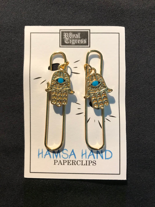 Hamsa Hand Paperclips