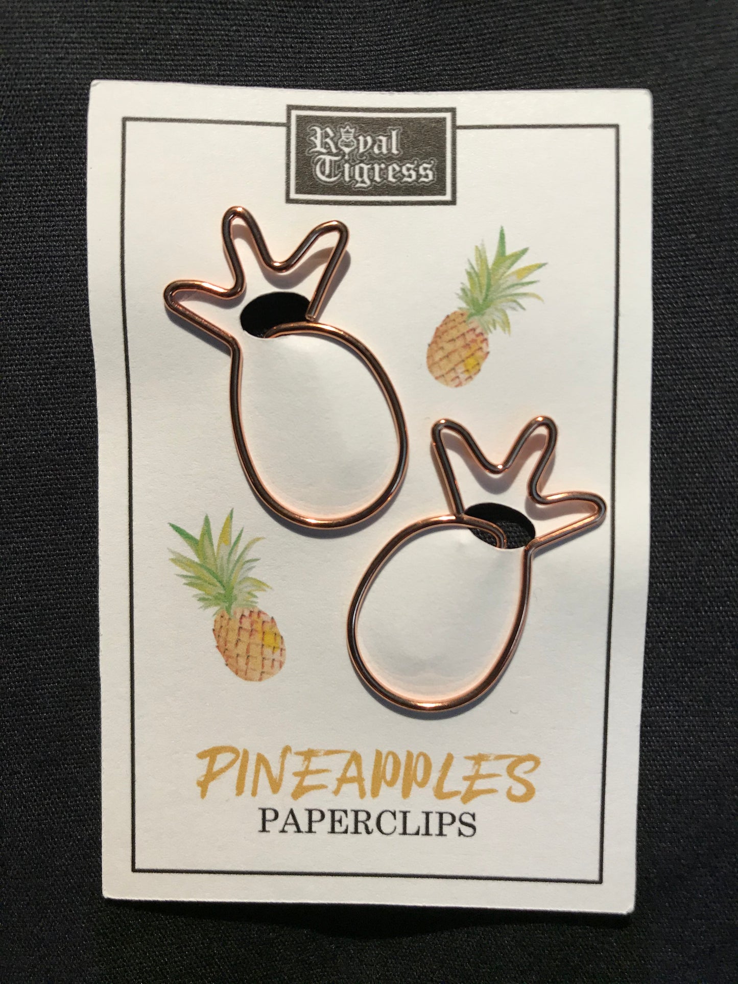 Pineapple Paperclips