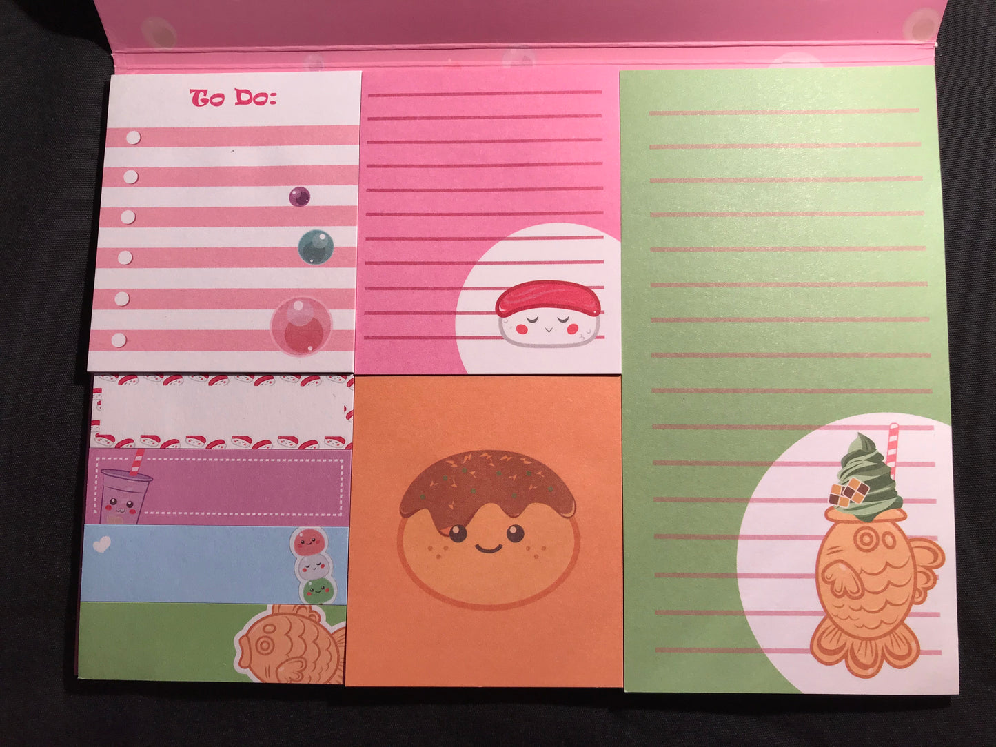 Cute Food Sticky Notes